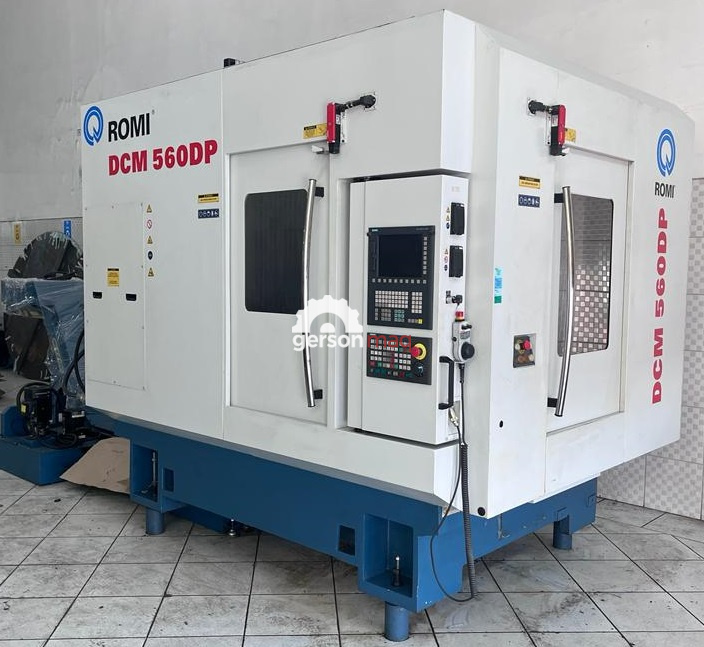 CENTRO DE USINAGEM DUPLO PALLET ROMI DCM560DP ANO 2014